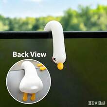1件/2件/3件/4件可愛小鴨汽車裝飾品，防滑設計適用於儀表板，可愛卡通風格適合所有車型，迷人的內飾裝飾，精緻的禮物選擇 - A - 查看 16