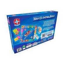 JOGO BANCO IMOBILIÁRIO - ESTRELA - Multicolorido - Visão 3