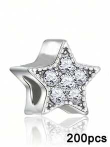 Fashionable Pentagram Rhinestone DIY Pendant, As A Special Gift For Friends - Multicolor - View 10
