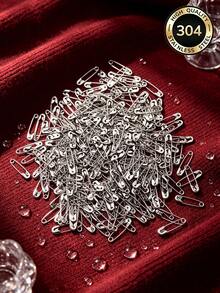 50pcs/Set Casual Stainless Steel DIY Pin For Women For DIY Jewelry Making - Silver - View 1