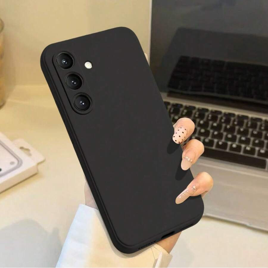 适用于 Galaxy S20、S21、S22 Plus、S23、S24、S25、S26 Plus、S26 Ultra、6、7、8、X、XS Max、11、12、13、14、15、16、17 Pro、17 Pro Max、Pixel 6、7、8、9、10A、10 Pro、10 Pro XL、A13、A23、A33、A53、A73、07、17、37、57、14、24、34、54 的手机保护壳,带绒面内衬 - 黑色 - 查看 1