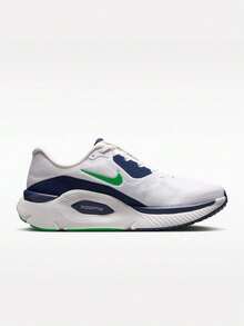 Men's NIKE STRUCTURE PLUS Running Shoes Low-Top HQ3048-102 - Blue and White - View 3