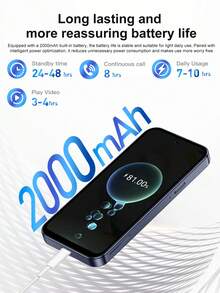 4.5 Inch 2GB RAM 16GB ROM Dual SIM Dual Standby 4G Network GPS WiFi Mini Smartphone - Silver - View 6