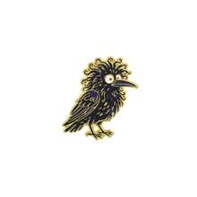 Cute Cartoon Crow Lapel Enamel Pins And Brooches Badge Pins For Backpacks Bags Backpack Cool Decoration Friend For Gifts - Multicolor - View 13