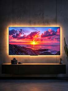 شريط إضاءة LED مرن باللون الأبيض الدافئ 16.4--3.28 بوصة، شريط إضاءة LED يعمل بالطاقة USB - 5 فولت قابل للقطع ذاتي اللصق، مناسب لإضاءة خلفية التلفزيون. مثالي لإضاءة خلفية التلفزيون والديكور الداخلي. يتميز بأداء مستقر وإضاءة عالية السطوع، مما يعزز مساحتك. - ضوء دافئ - مشاهدة 5