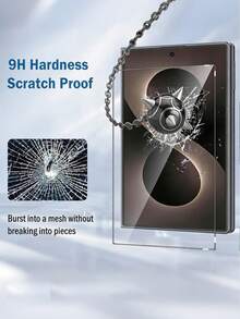 3pcs/Pack High Definition Tempered Glass Screen Protector [Outer Screen] High Hardness Structure, Anti-Scratch And Anti-Collision, Advanced Adhesive Provides Stable Adhesion Effect, Long-Term Use Without Displacement. Ultra-Clear Optical Material, Does Not Affect Image Quality And Color. Compatible With Fold 2 5G/Fold 3 5G/Fold 4/Fold 5/Fold 6/ Fold 7/ /Flip 8/Fold 8/Fold 8 UItra And Other Series - Clear - View 6