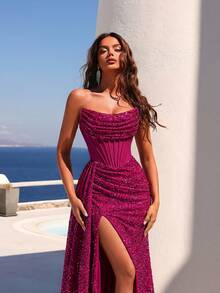 Vestidos de Boda - Rosa Roja - Ver 5