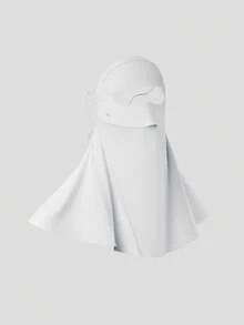 Beneunder Lightweight Seamless Neck-Covering Sun-Protective Mask AL207 - Light Grey - View 8