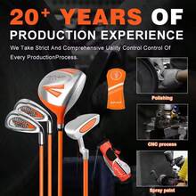 Custom Complete Junior Golf Club Sets, Entry-Level Practice Golf Clubs Combo For Children Aged 3 To 12 - D - View 1