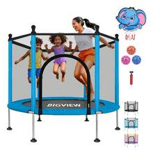 Kids Trampolines - Blue - View 1