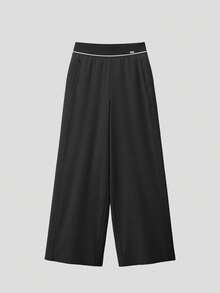 Beneunder Women's Cooling Quick-Dry Wide-Leg Sun-Protective Pants AL001 - Black - View 8