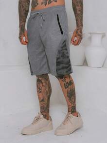 Men's Sweatpants / Zippered Pockets / Elastic Waist - Gris Claro - Ver 3