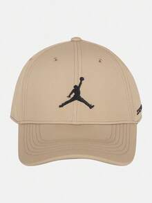 Jordan Unisex U J DF CLUB CAP S AB GOLF Curved Brim Cap IM4515-247 - Coffee Brown - View 1