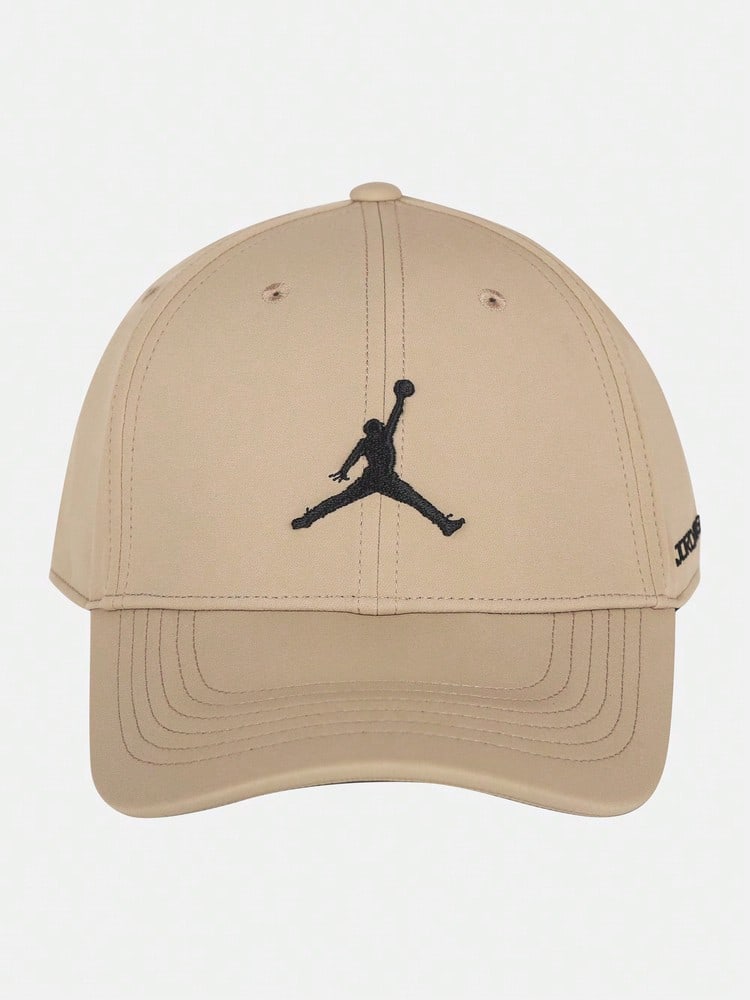 Jordan Unisex U J DF CLUB CAP S AB GOLF Curved Brim Cap IM4515-247 - Coffee Brown - View 1