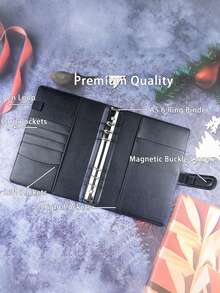 1Set Álbum de Colección de Tarjetas con Carpeta de Hojas Sueltas, Cuaderno de Fotos, Portada de PU A5 + 25 Piezas de Fundas Interiores de 4-Cuadrículas para Tarjetas de Fotos, Álbum Familiar de Boda y Aniversario, Álbum de Almacenamiento de Tarjetas Fotográficas para Organización y Colección de Tarjetas Intercambiables - Multicolor - Ver 7