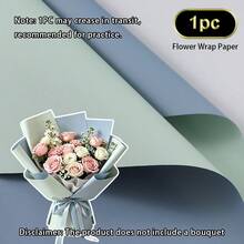 30/10/1入 雙色通用花藝包裝紙 彩色禮品包裝紙 花店手工DIY材料 情人節 母親節 聖誕節 感恩節 生日派對 婚禮 開業慶祝 花束裝飾 - 查看 53