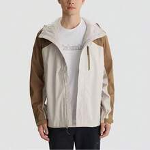 Columbia New Men's Outdoor Sports Thermal Heat-Lock Warm Jacket Windbreaker Waterproof Softshell - Brown/Beige - View 3