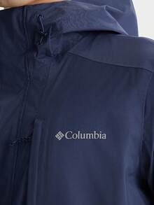 Columbia Jaket Hiking Gunung Outdoor Pria Terbaru, Jaket Olahraga Tahan Air dan Angin - Royal Blue - View 6