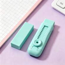 Retractable Eraser For Elementary Students, Replaceable Core, Clean And Mark-Free, And Low-Debris, Multi-Functional Premium Eraser Stationery - Multicolor - View 14