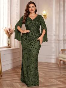 Vestidos de Boda - Verde Oliva - Ver 2