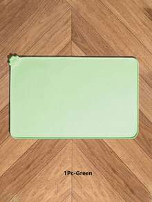 High-Edge Non-Slip Pet Feeding Mat, Spill-Proof And Easy To Clean, Suitable For Cats And Dogs, Paw Print Pattern, Scratch-Resistant Protective Mat, Suitable For Wet Food/Dry Food, Multiple Colors Available, Suitable For Cats And Small Dogs - Multicolor - View 9