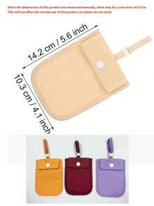 Women's Invisible Travel Underwear Wallet, RFID Anti-Theft Card Slot, Adjustable Elastic Anti-Drop Buckle, Can Store 6 Cards, Cash And Keys, For Travel - Multicolor - View 7