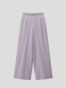Beneunder Women's Cooling Quick-Dry Wide-Leg Sun-Protective Pants AL001 - Dusty Purple - View 10