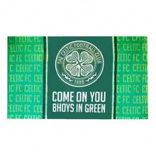 Celtic FC Bhoys Flag - Green/White - View 2