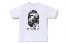 Ape Head Graphic Tee, Camiseta con Gráfico de Cabeza de Simio, Estilo Casual Diario Hip Hop, Algodón Puro Suave, Cuello Redondo, Unisex, para Verano - Blanco - Ver 11