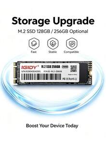 M.2 NGFF SATA SSD 128GB/256GB B&M‑Key Internal Solid State Drive High Speed Storage Disk For Laptop Desktop PC Upgrade - View 12