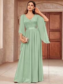 Vestidos de Boda - Verde claro - Ver 4