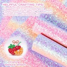 3pcs/Set Fusible Beads Sequin Fabric Iron-On Patch, Coarse Glitter Iron-On Patch With PU Leather, Suitable For 2.6mm And 5mm Beads, DIY Handmade Accessories - A - View 5