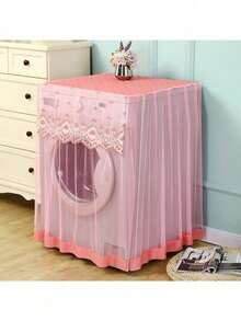 Lace Washing Machine Sun Protection Cover Waterproof Dustproof Cover Cloth Dedicated Fully Automatic Cover Sleeve Curtain Drum Cover Pad - Multicolor - View 7