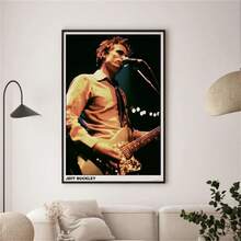 1 Pc Home Decor Poster Unframed,Jeff Buckley Concert Poster Movie Poster - Wall Art - Home Decor - Print Gift - A - View 9
