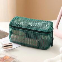 1pc/5pcs Tas Kosmetik Jaring untuk Perjalanan, Kantong Penyimpanan Kosmetik & Lipstik Portabel, Tas Pengatur Kabel Data - MultiWarna - View 22