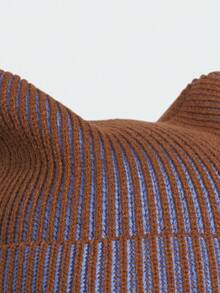 Adidas Originals Topi Rajut Beanie Telinga Kucing Unisex IA8911 - Rust Brown - View 3
