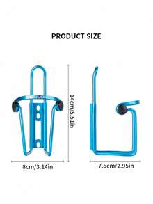 TOSUOD 1pc Mountain Bike Water Bottle Holder Bicycle Accessory Pearl Aluminum Alloy Cup Holder Cycling Bike Cup Holder - Multicolor - View 3