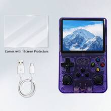 R36S 復古遊戲機－6色可選，IPS 全視角高畫質螢幕，ABS 材質耐用結構，3500mAh 可充電電池長效續航，最新 AKS 作業系統掌上遊戲機 - 查看 13