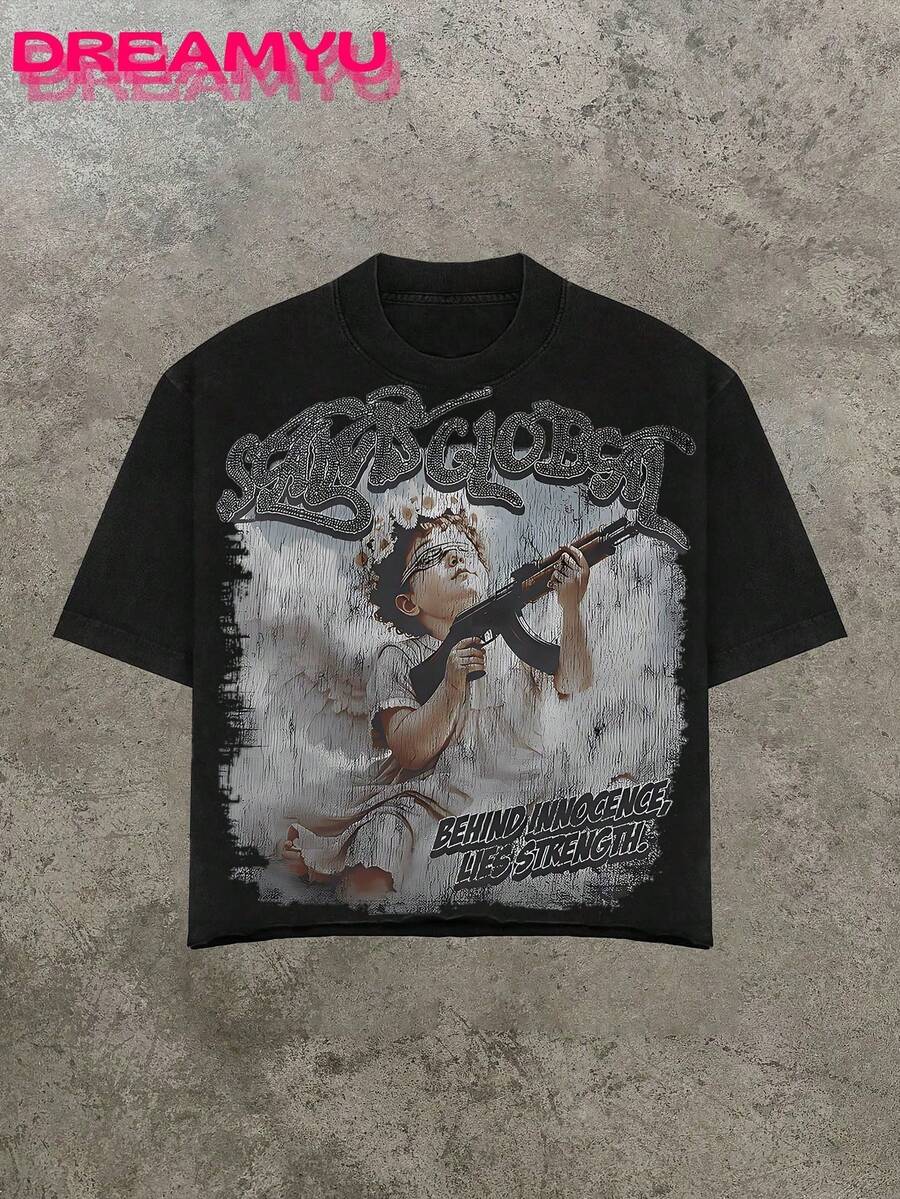 Women T-Shirts - 黑色 8 - 查看 1