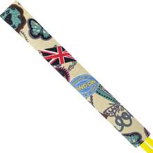 1PC Butterfly Print Golf Directional Alignment Stick Club Head Cover - Durable Protective Floral Accessory For Golfers & Gifting | Ideal For Daily Practice, Tournaments & Casual Outings - Multicolor - View 2