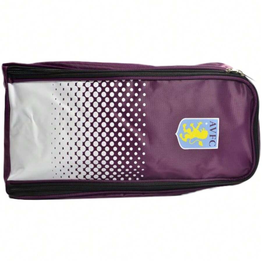Aston Villa FC Fade Boot Bag - Claret Red/White - View 1