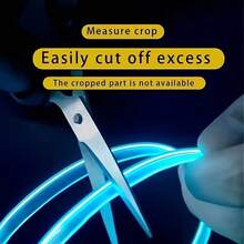 5m Car EL Glowing Wire, USB Plug Powered, Easy Installation, Soft Light Effect Creates Premium Interior Atmosphere, Beautifies Car Interior Space, Practical Car Ambient Decoration Light - A - View 9