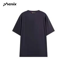 +Phenix Outdoor Casual T-Shirt Unisex 2026SS New Cool-Touch Printed Crew Neck Knitted Short Sleeve - Mystic Purple - View 5