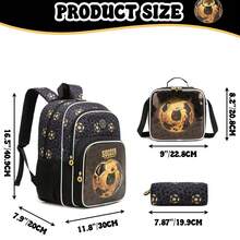 Girls Backpack With Crossbody Bag And Pencil Case 3-Piece Set Purple Bear Pattern School Bag Set Student Backpack - Girls Schoolbag - View 7