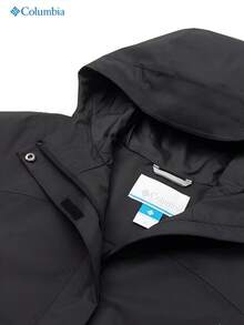 Columbia New Waterproof Outdoor Women's Sports Jacket Hooded Casual Coat - Black - View 7