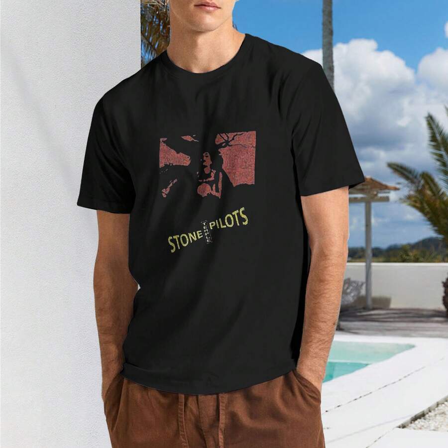 Stone Temple Pilots Unisex Adult Core US Tour 92 T Shirt - 款式 - 查看 1