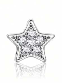 Fashionable Pentagram Rhinestone DIY Pendant, As A Special Gift For Friends - Multicolor - View 2