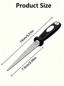 Professional Grade Diamond Sharpening Stone - Double-Sided Flat, Suitable For Scissors, Garden Tools And Knives - Durable Metal Body, Ergonomic Handle, Non-Scratch Fast Sharpening Design, Sharpener | Sturdy Construction, Sharpener - C - View 3