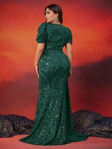 Vestidos de Boda - Verde Oscuro - Ver 2