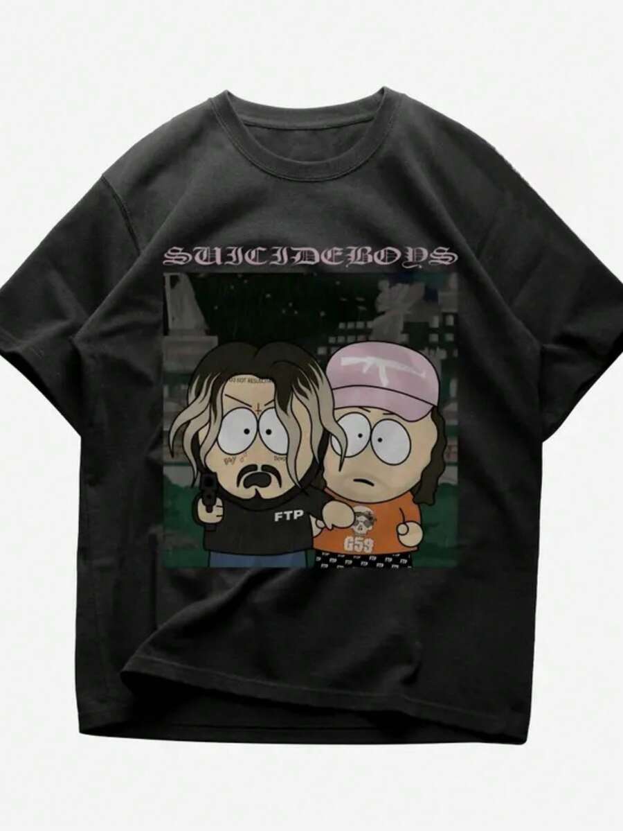 Women T-Shirts - 黑色 - 查看 1